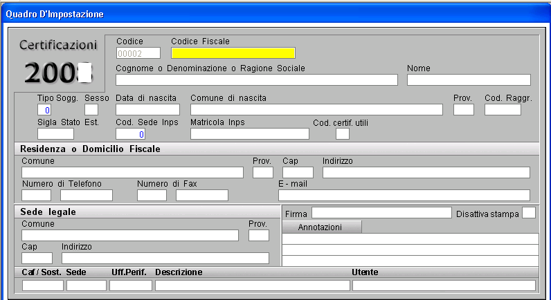 Gestione Certificazioni 8 3.