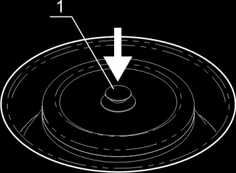 3.4. Installazione del rotore e degli adattatori: - collegare la centrifuga a una presa di corrente opportunamente messa a terra.