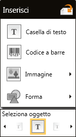 Uso degli oggetti Modifica delle etichette Uso degli oggetti Le applicazioni di etichetta sono un modo ideale per iniziare a creare etichette personalizzate, complete di disegni e vari elementi a