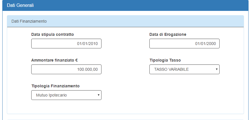 Il software, nel caso in cui riscontri il superamento del tasso soglia, stima il rimborso ex art.