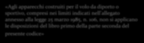 indicati nell'allegato annesso alla legge 25 marzo 1985, n.