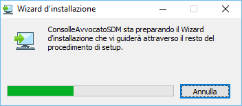 3 di 20 AMBIENTE MICROSOFT WINDOWS Installazione Consolle Avvocato Per prima cosa è da tener presente che per fare una nuova installazione su un PC, è necessario avere le credenziali di utente