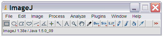 4.2.2 Software d analisi: ImageJ ImageJ (versione 1.