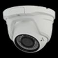 8~12 mm - 0 Lux - 36 LEDs Distanza 30 m - IR CUT - Vite per installazione facile 127,50 F06-DM957VIB-FTVI Telecamera Dome con infrarossi HDTVI - Obiettivo varifocal 2.