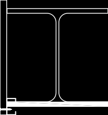 diametro minimo 3,5 mm disposte a passo massimo 150 mm. In alternativa utilizzare una retro struttura metallica (disegno 1).