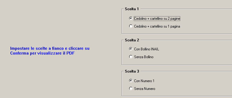 - nel movimento non sia attiva l icona del calendario ma solo quella del file 1.5.