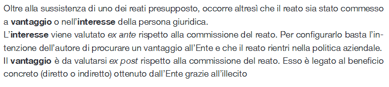 Per esempio: velocizzazione delle lavorazioni; mancato acquisto di protezioni / dispositivi di sicurezza / DPI; mancato adeguamento attrezzature e macchine; mancata