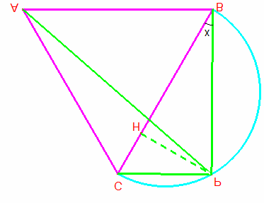 Svolgimento Trccimo per prim cos i segmenti PB e PC, il tringolo CPB è rettngolo in P. Sceglimo come incognit l ngolo x PBA (con 0 x ) e ricvimo subito le espressioni di CP e PB.