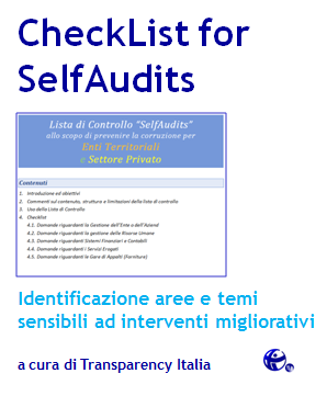 Checklist for SelfAudits È lo strumento che permette all Azienda o all Ente Territoriale di