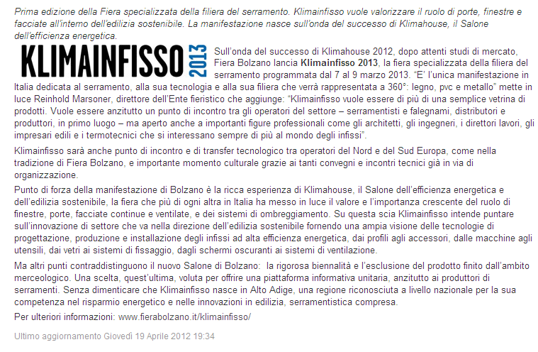 Data: aprile 2012 http://www.toplegno.it/index.php?