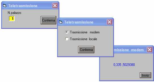 Premendo il tasto Invio viene attivata la connessione. La teletrasmissione è possibile solo con l'interfaccia FAST-TELE cod.755056 e perché sia operativa deve prevedere: - Modem analogico 56K (cod.