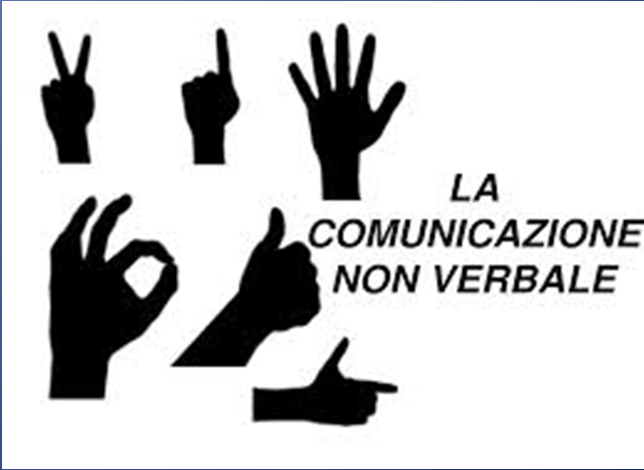 Comunicazione non verbale Indica il tono emotivo sentimentale del messaggio e racchiude tutti i messaggi lanciati attraverso le