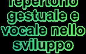 : agitare le mani per significare uccello ; aprire e chiudere la mano per ciao ; scuotere la testa per no ) Relazione tra