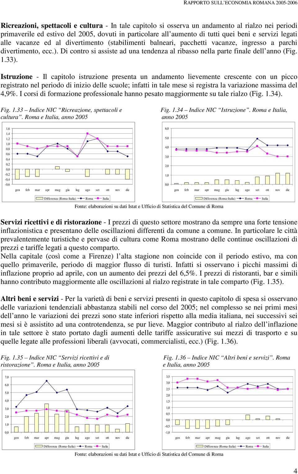 Di contro si assiste ad una tendenza al ribasso nella parte finale dell anno (Fig. 1.33).