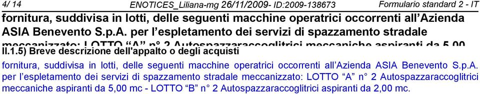 acquisti meccaniche aspiranti da 5,00 AS