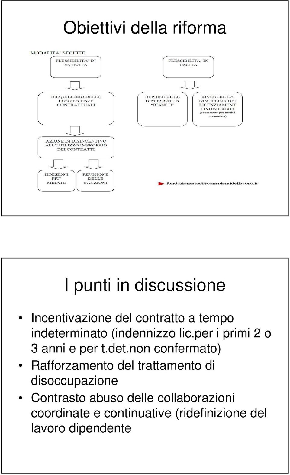 rminato (indennizzo lic.per i primi 2 o 3 anni e per t.det.