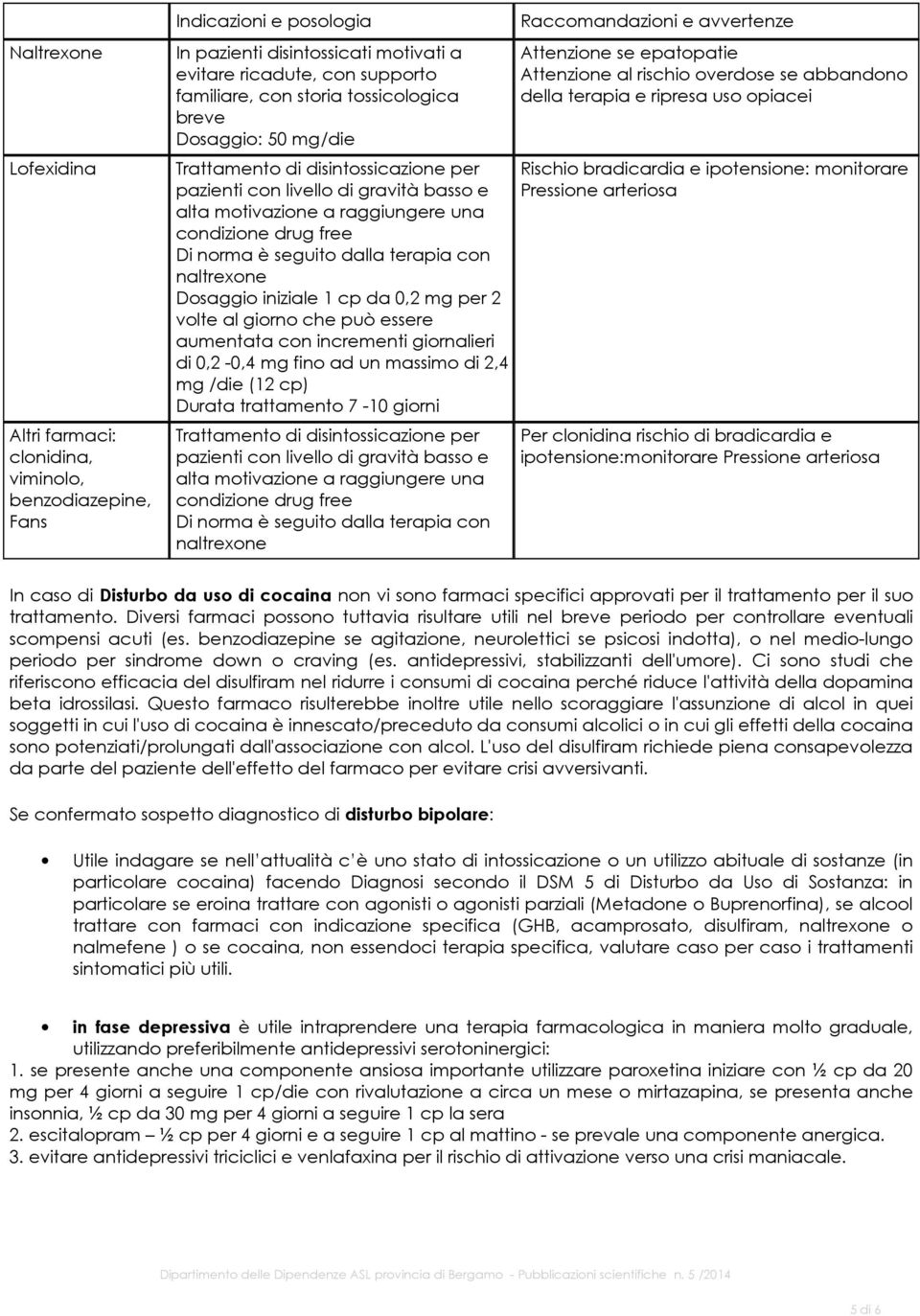 iniziale 1 cp da 0,2 mg per 2 volte al giorno che può essere aumentata con incrementi giornalieri di 0,2-0,4 mg fino ad un massimo di 2,4 mg /die (12 cp) Durata trattamento 7-10 giorni Trattamento di