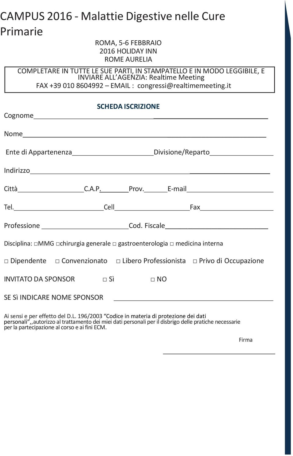 Cell Fax Professione Cod.