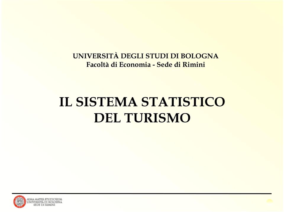 Economia - Sede di Rimini