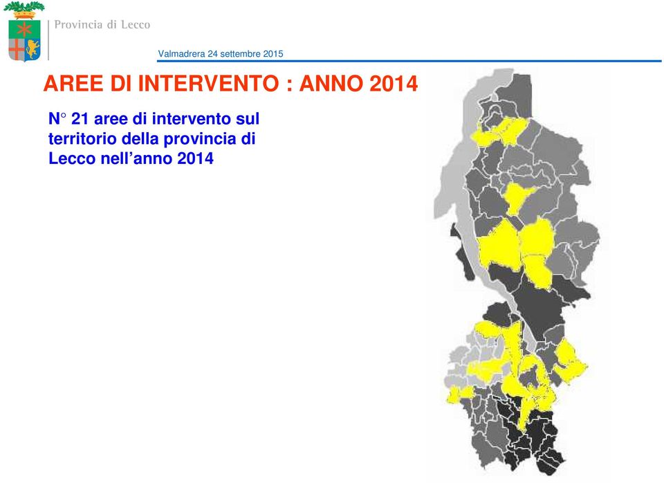 intervento sul territorio