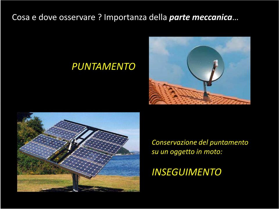 PUNTAMENTO Conservazione del