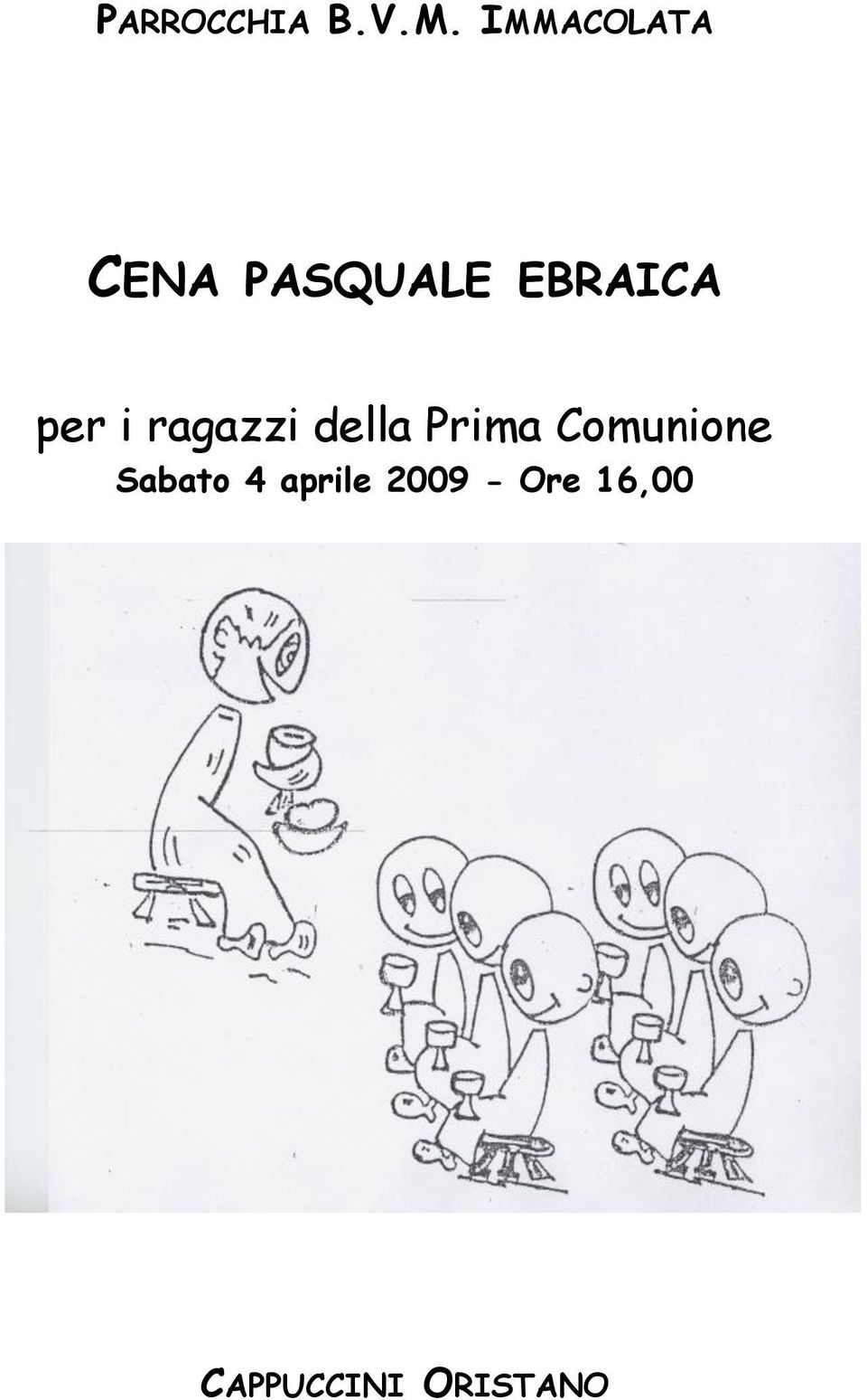 per i ragazzi della Prima