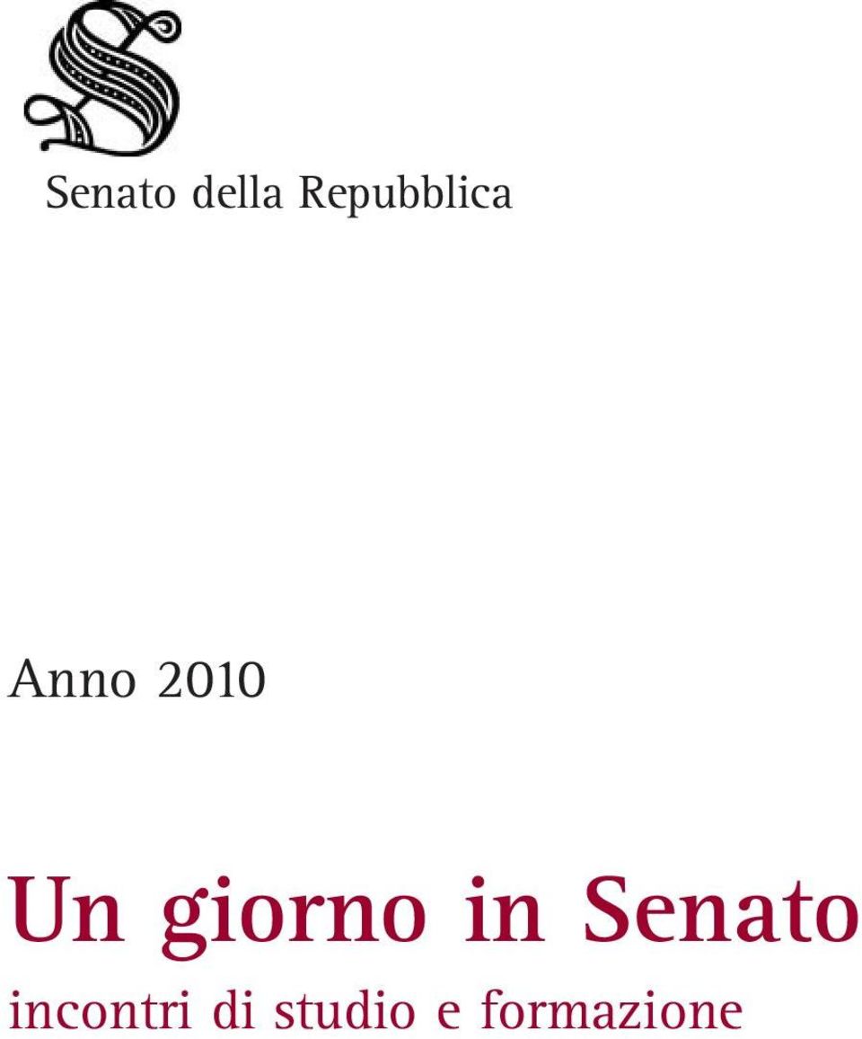 Un giorno in Senato