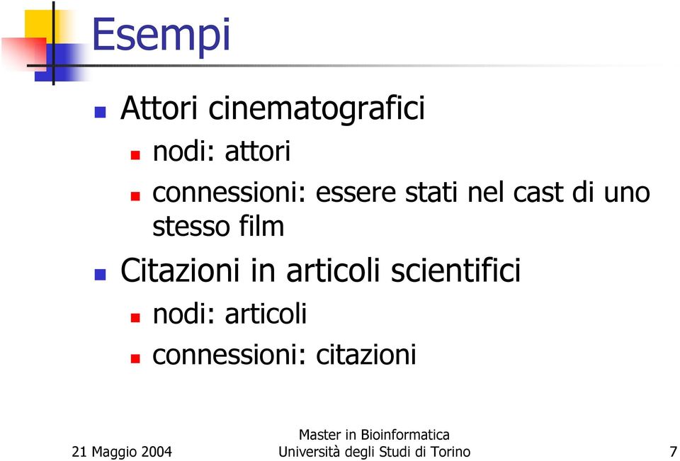 film Citazioni in articoli scientifici nodi: