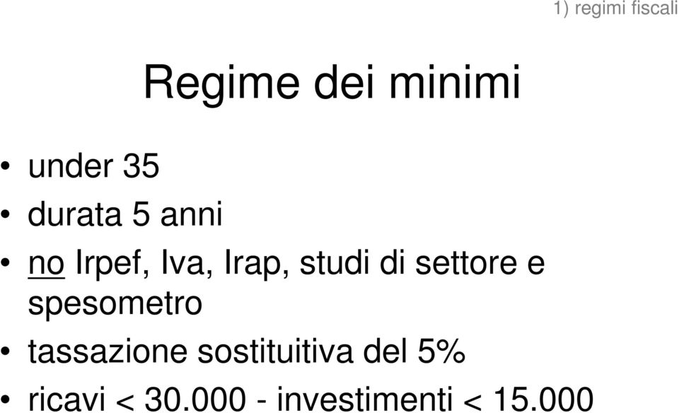 settore e spesometro tassazione sostituitiva