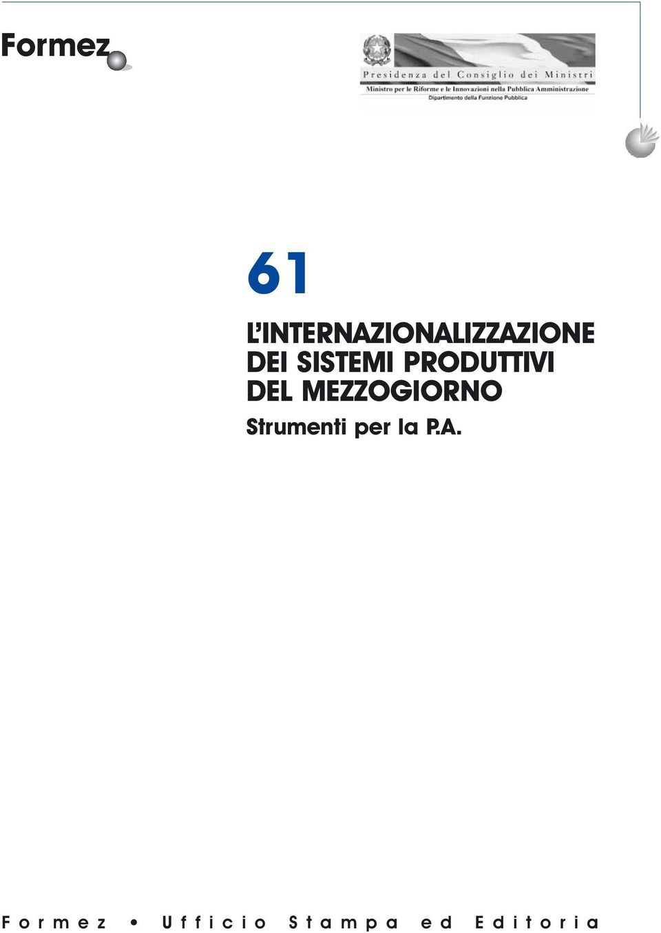 SISTEMI PRODUTTIVI DEL