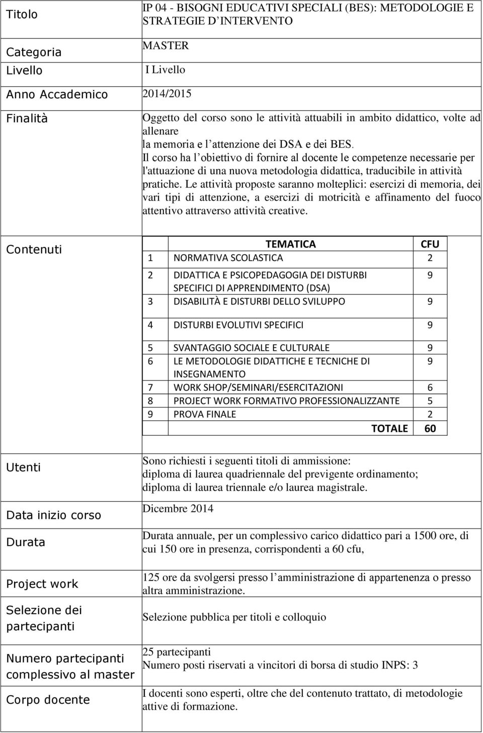 Il corso ha l obiettivo di fornire al docente le competenze necessarie per l'attuazione di una nuova metodologia didattica, traducibile in attività pratiche.