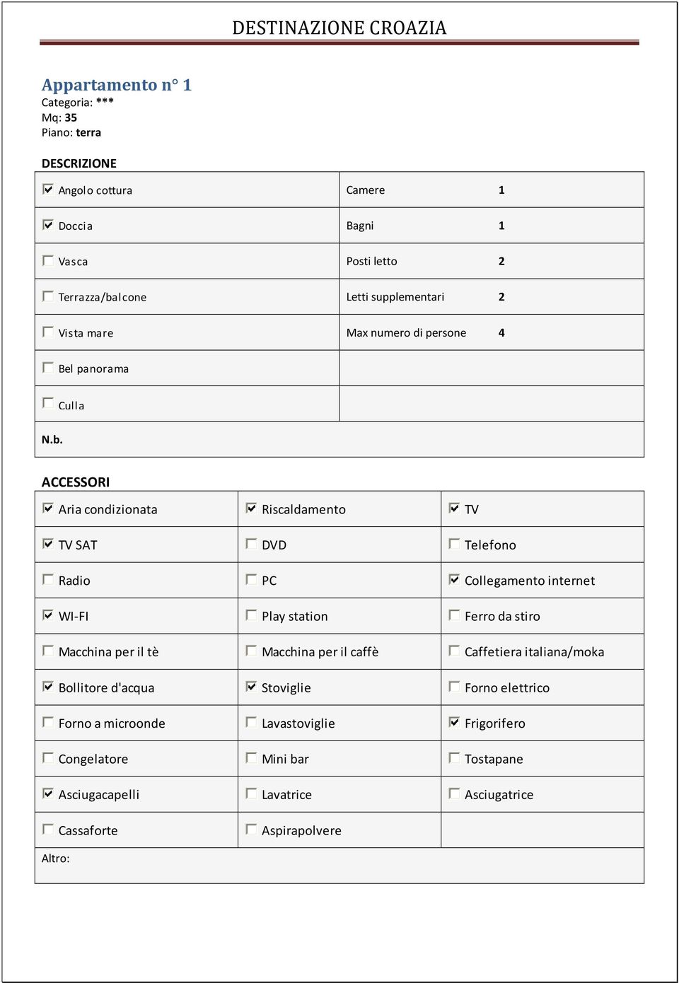 Letti supplementari 2