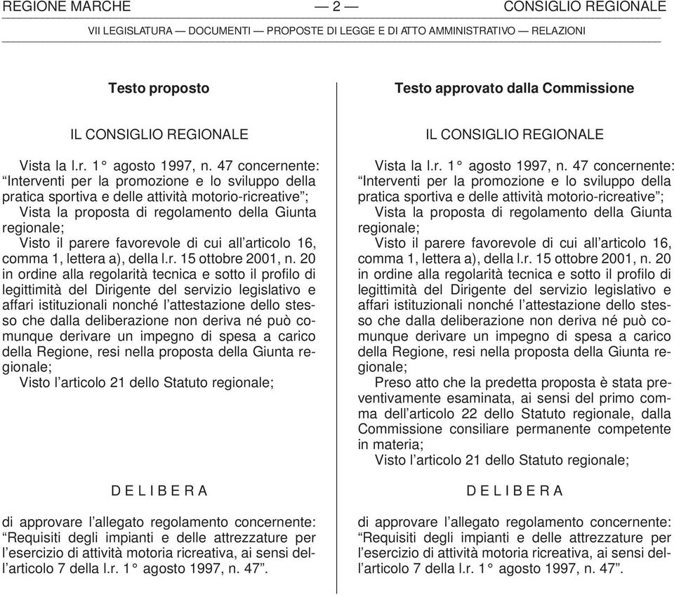 favorevole di cui all articolo 16, comma 1, lettera a), della l.r. 15 ottobre 2001, n.