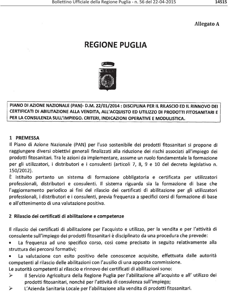 Regione Puglia n.