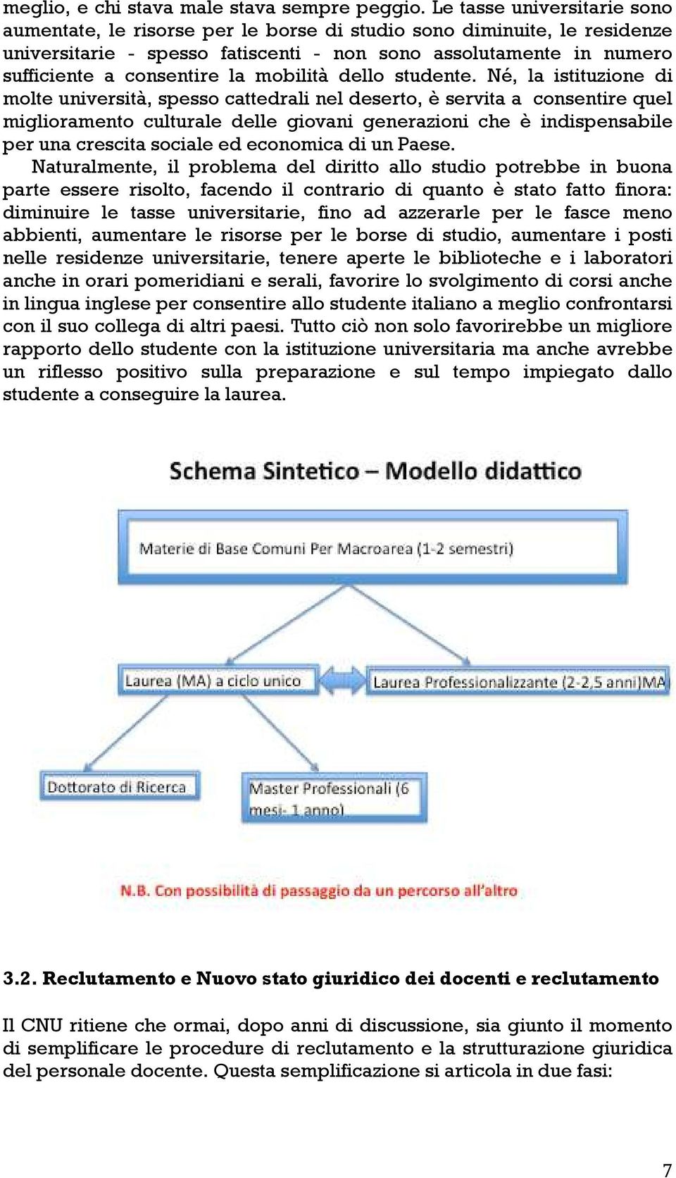 mobilità dello studente.