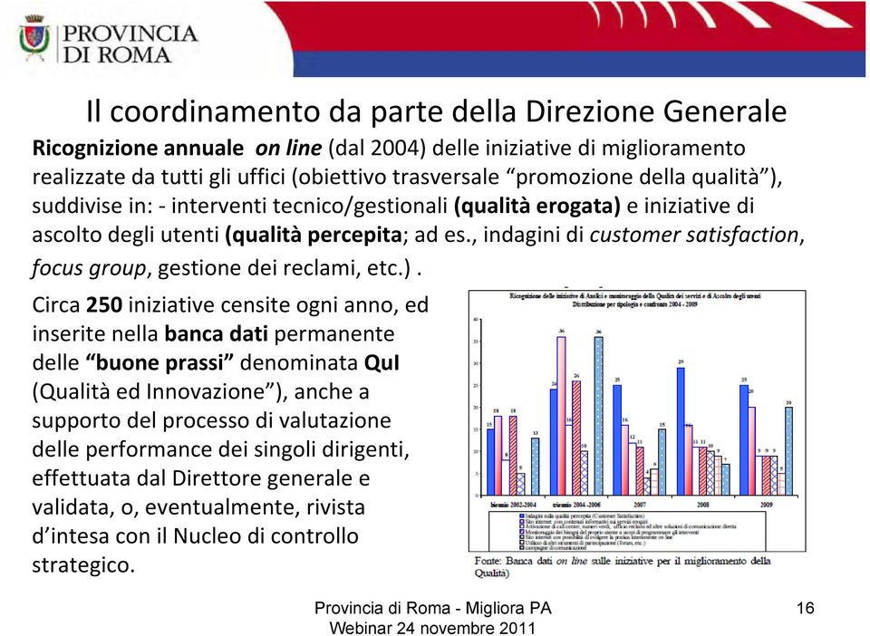 , indagini di customer satisfaction, focus group, gestione dei reclami, etc.).