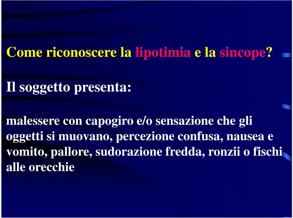 sensazione che gli oggetti si muovano, percezione