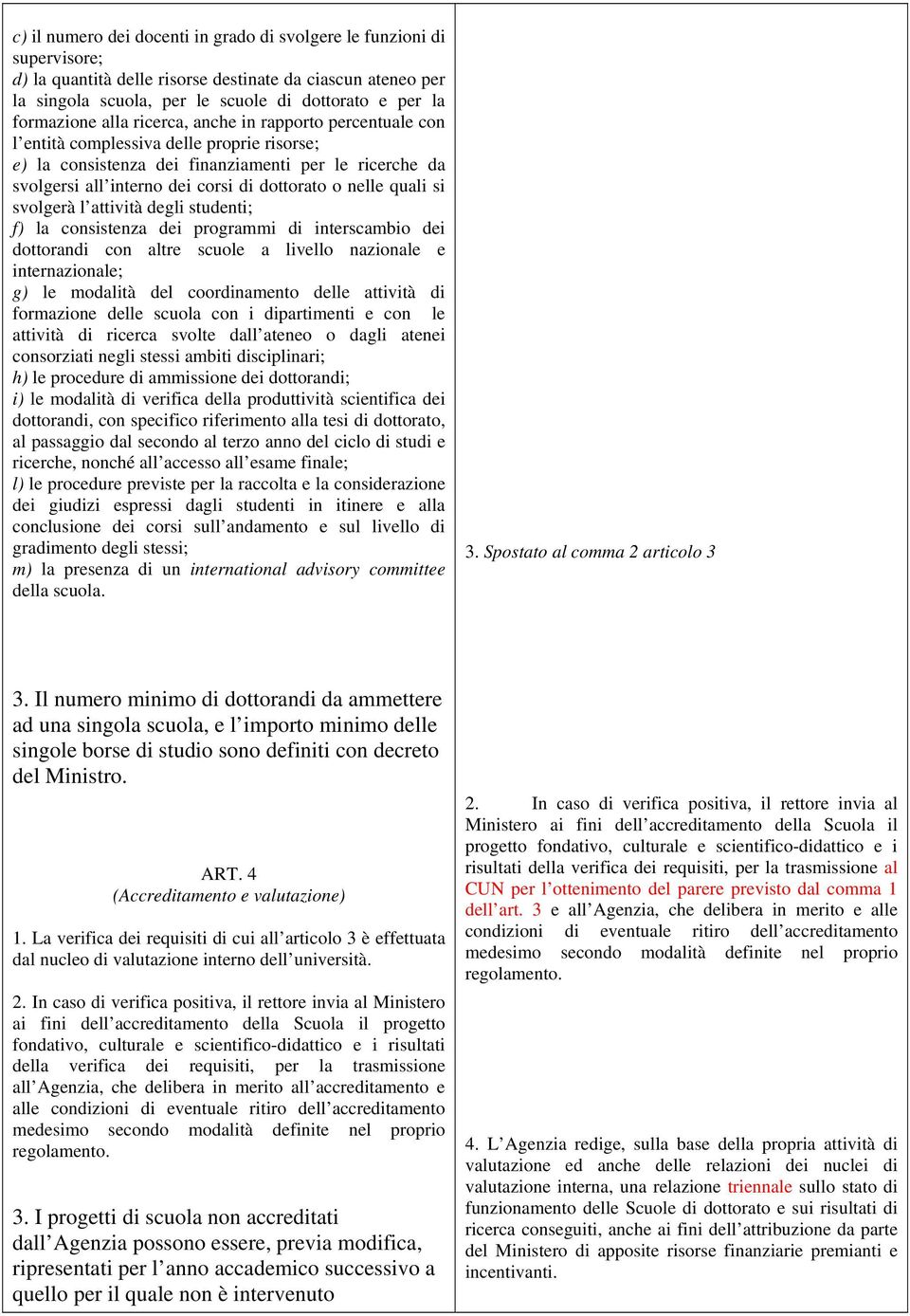 dottorato o nelle quali si svolgerà l attività degli studenti; f) la consistenza dei programmi di interscambio dei dottorandi con altre scuole a livello nazionale e internazionale; g) le modalità del