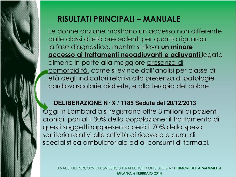 patologie cardiovascolarie diabete, e alla terapia del dolore.