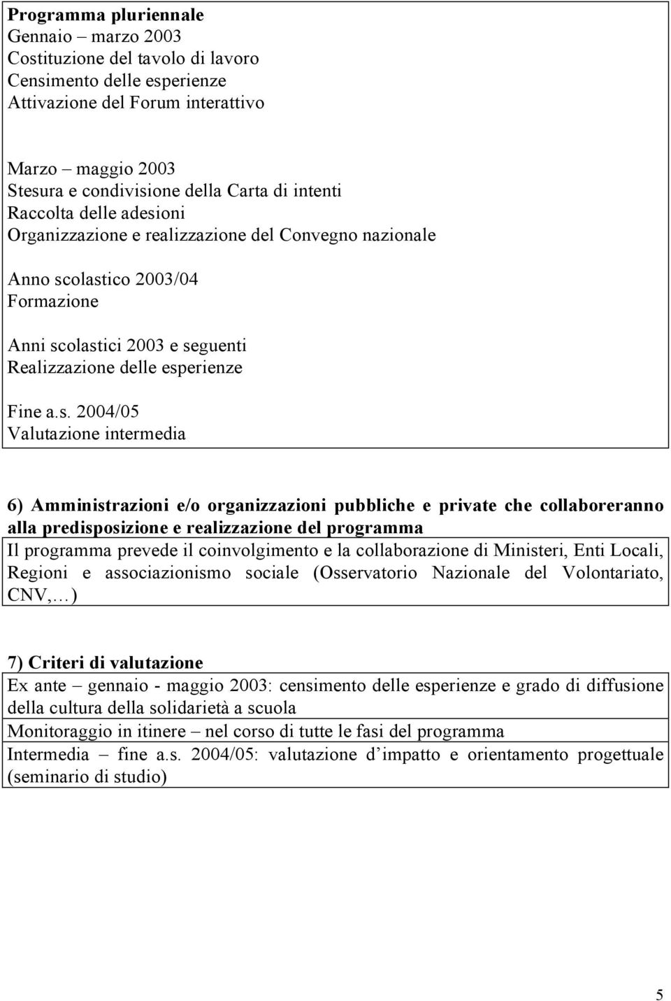 oni Organizzazione e realizzazione del Convegno nazionale Anno sc