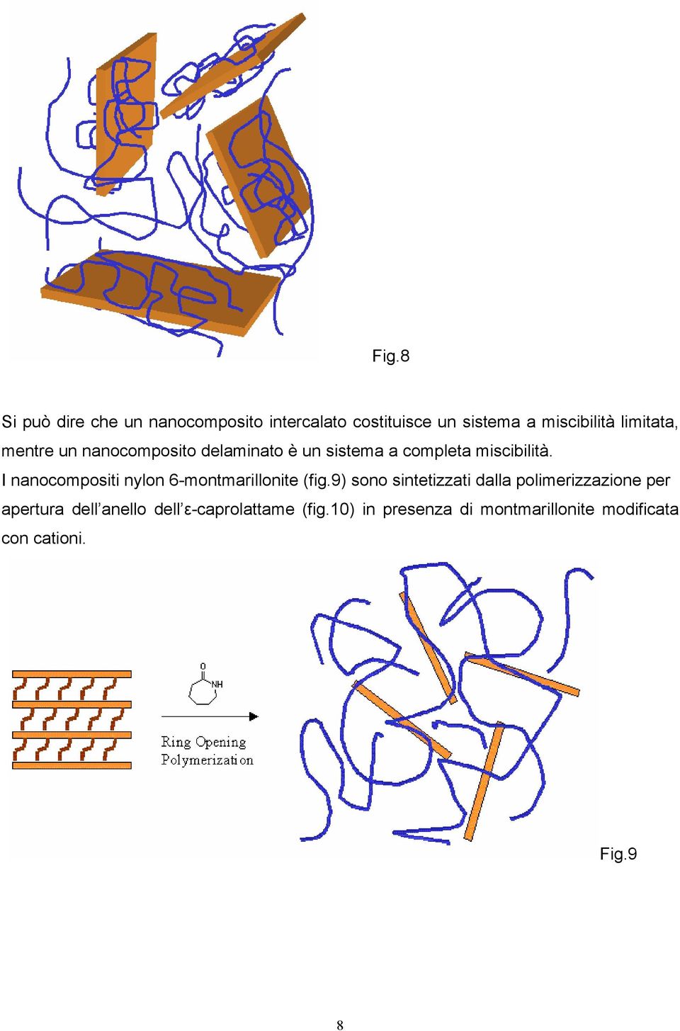 I nanocompositi nylon 6-montmarillonite (fig.