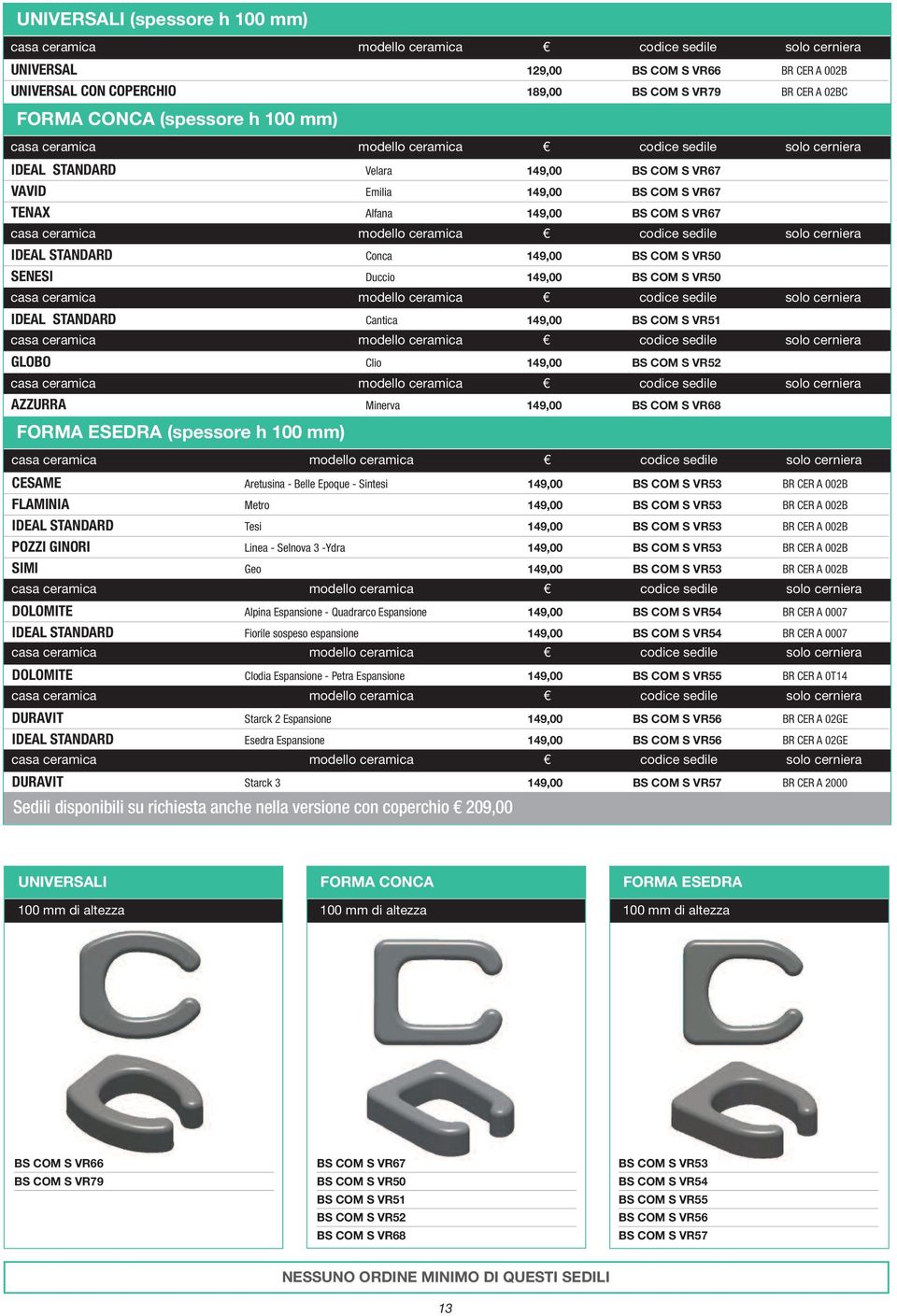 modello ceramica sedile solo cerniera ideal StandaRd Conca 149,00 BS COM S VR50 SEnESi Duccio 149,00 BS COM S VR50 casa ceramica modello ceramica sedile solo cerniera ideal StandaRd Cantica 149,00 BS