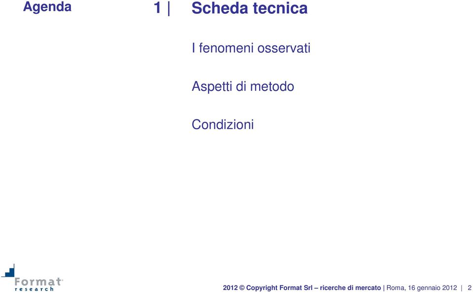 Condizioni 2012 Copyright Format