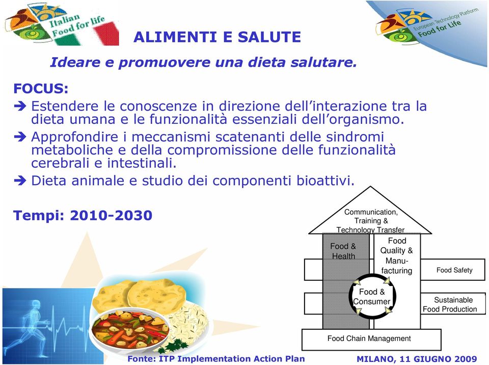 Approfondire i meccanismi scatenanti delle sindromi metaboliche e della compromissione delle funzionalità cerebrali e intestinali.