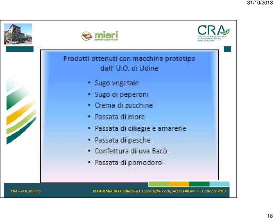 prime locali e da agricoltura biologica