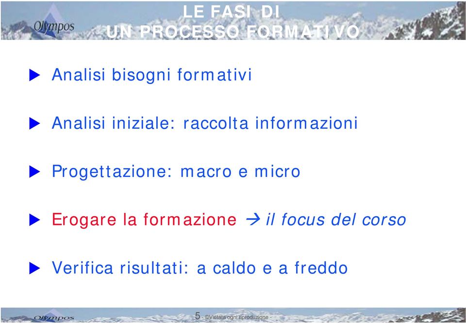 macro e micro Erogare la formazione il focus del corso