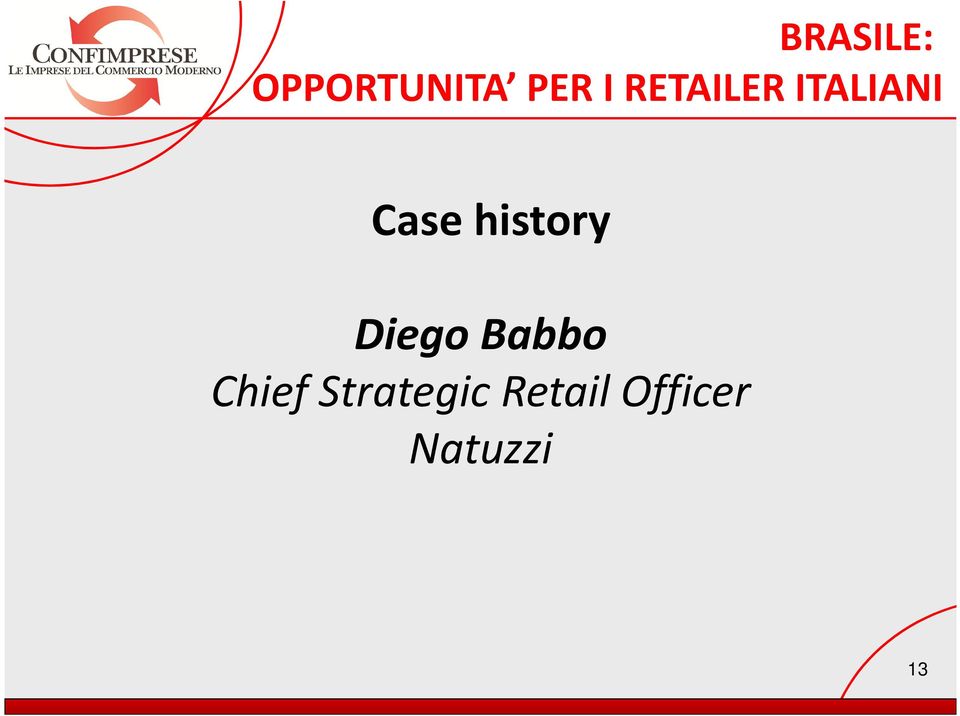 history Diego Babbo Chief