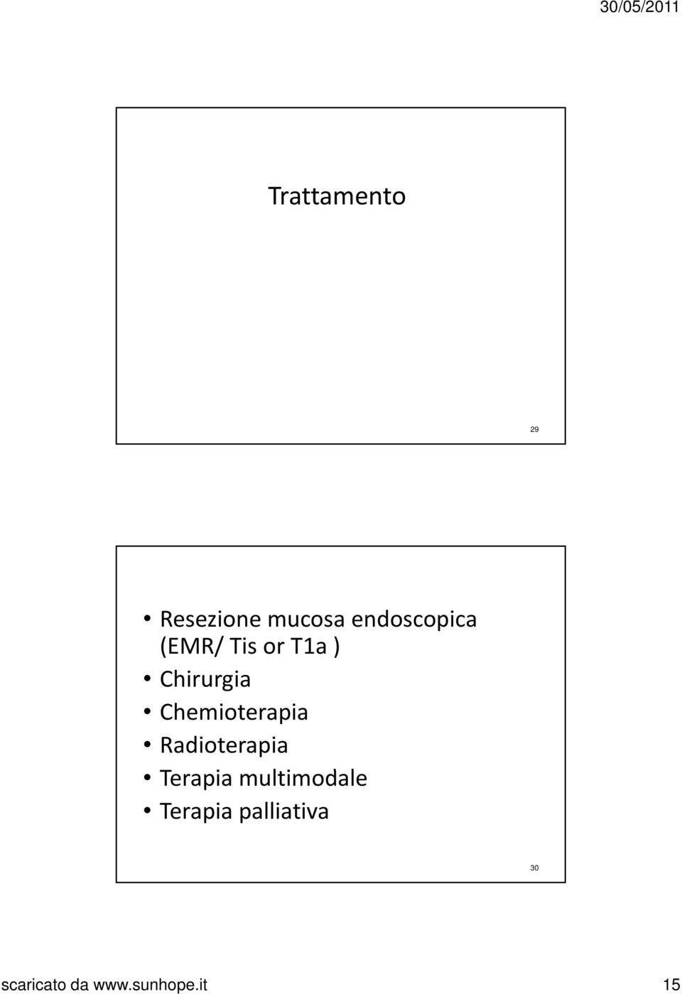 Radioterapia Terapia multimodale li l