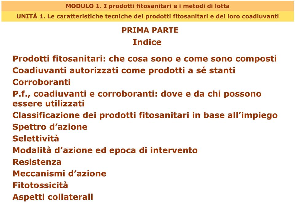 , coadiuvanti e corroboranti: dove e da chi possono essere utilizzati Classificazione dei prodotti