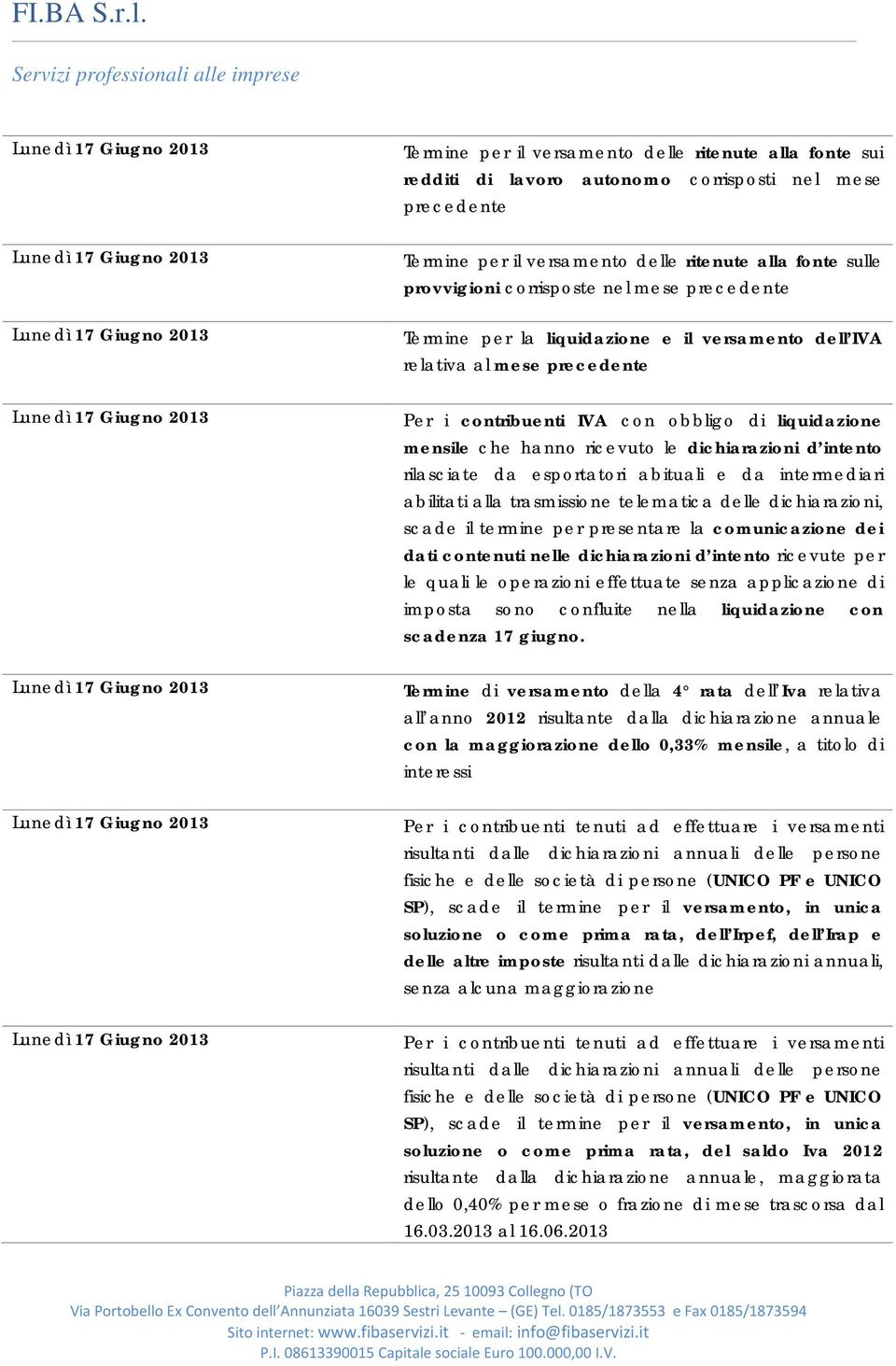 intento rilasciate da esportatori abituali e da intermediari abilitati alla trasmissione telematica delle dichiarazioni, scade il termine per presentare la comunicazione dei dati contenuti nelle